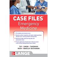 Book cover for Case Files: Emergency Medicine, Fifth Edition