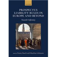 Book cover for Prospectus Liability Rules in Europe and Beyond Towards Uniformity