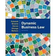 Book cover for Dynamic Business Law (Loose-leaf with Connect Access)