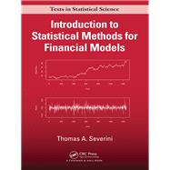 Book cover for Introduction to Statistical Methods for Financial Models
