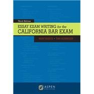 Book cover for Essay Exam Writing for the California Bar Exam