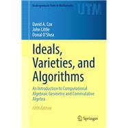 Book cover for Ideals, Varieties, and Algorithms