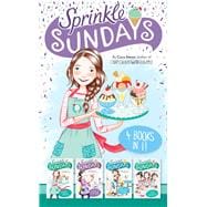 Book cover for Sprinkle Sundays 4 Books in 1! Sunday Sundaes; Cracks in the Cone; The Purr-fect Scoop; Ice Cream Sandwiched