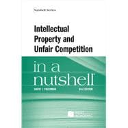 Book cover for Intellectual Property and Unfair Competition in a Nutshell(Nutshells)