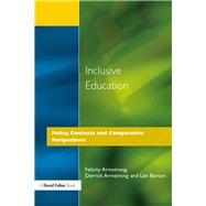 Book cover for Inclusive Education: Policy, Contexts and Comparative Perspectives