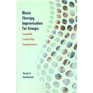 Book cover for Music Therapy Improvisations for Groups
