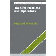 Book cover for Toeplitz Matrices and Operators