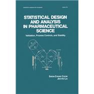 Book cover for Statistical Design and Analysis in Pharmaceutical Science