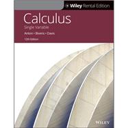 Book cover for Calculus: Single Variable, 12th Edition [Rental Edition]