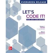 Book cover for Let's Code It! 2024-2025 Code Edition