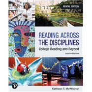 Book cover for Reading Across the Disciplines: College Reading and Beyond [Rental Edition]