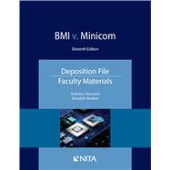Book cover for BMI v. Minicom Deposition File, Faculty Materials