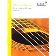 Book cover for Classical Guitar Repertoire and Etudes - The Royal Conservatory 2018 - Prep Level