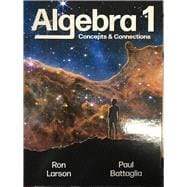 Book cover for Algebra 1: Concepts and Connections