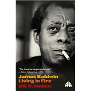 Book cover for JAMES BALDWIN:LIVING IN FIRE