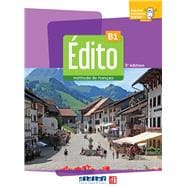Book cover for Édito B1, 3e édition : L’authenticité au cœur de l’apprentissage du français