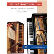 Book cover for Essential Keyboard Repertoire, Volume 1