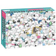 Book cover for Hippos Go Berserk! 1000-Piece Puzzle