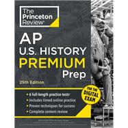 Book cover for Princeton Review AP U.S. History Premium Prep, 25th Edition