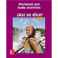 Book cover for Asi se dice! Level 4, Workbook and Audio Activities