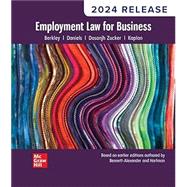 Book cover for Employment Law for Business: 2024 Release [Rental Edition]