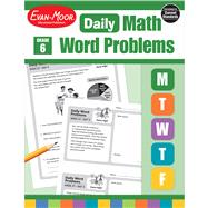 Book cover for Daily Word Problems, Grade 6