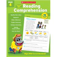 Book cover for Scholastic Success with Reading Comprehension Grade 4 Workbook