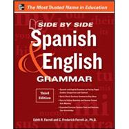 Book cover for Side-By-Side Spanish and English Grammar, 3rd Edition