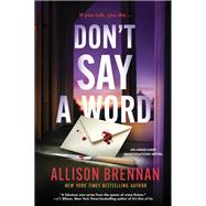 Book cover for Don't Say a Word