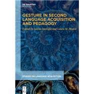 Book cover for Gesture in Second Language Acquisition and Pedagogy