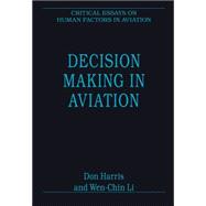 Book cover for Decision Making in Aviation