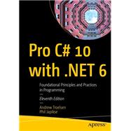 Book cover for Pro C# 10 with .NET 6