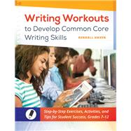 Book cover for Writing Workouts to Develop Common Core Writing Skills