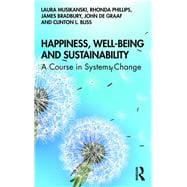 Book cover for Happiness, Well-being and Sustainability