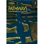 Book cover for Pathways Listening, Speaking, and Critical Thinking 1 with the Spark platform