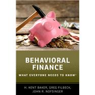 Book cover for Behavioral Finance What Everyone Needs to Know®
