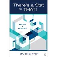 Book cover for There's a Stat for That!