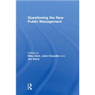Book cover for Questioning the New Public Management