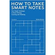Book cover for How to Take Smart Notes: One Simple Technique to Boost Writing, Learning and Thinking