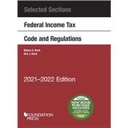 Book cover for Selected Sections Federal Income Tax Code and Regulations, 2021-2022(Selected Statutes)