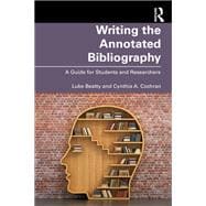 Book cover for Writing the Annotated Bibliography