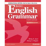 Book cover for Basic English Grammar Student Book with Answer Key, International Version