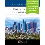 Book cover for Contemporary Employment Law [Connected eBook with Study Center]
