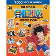 Book cover for The Official One Piece Sticker Book