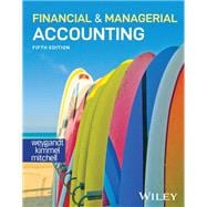 Book cover for Financial & Managerial Accounting, 5th Edition WileyPLUS Next Gen Student Package Single Semester
