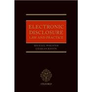 Book cover for Electronic Disclosure Law and Practice