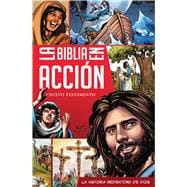 Book cover for La Biblia en acción The Action Bible Spanish Edition NT