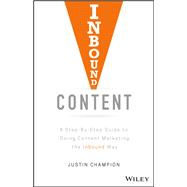 Book cover for Inbound Content A Step-by-Step Guide To Doing Content Marketing the Inbound Way