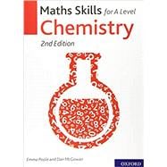 Book cover for Maths Skills for A Level Chemistry Second Edition