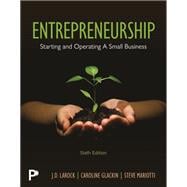 Book cover for Entrepreneurship: Starting and Operating A Small Business [Rental Edition]
